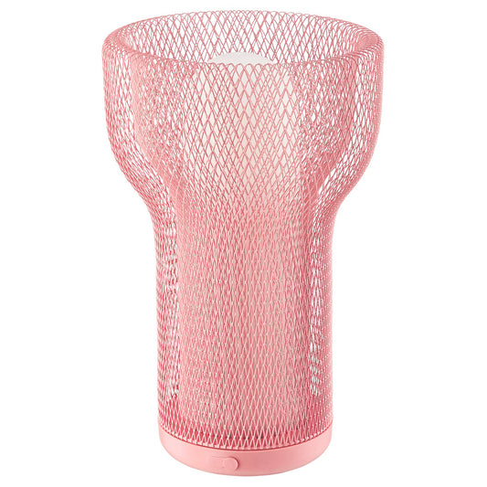 SOLVINDEN LED decoration lighting, battery-operated mesh/outdoor pink