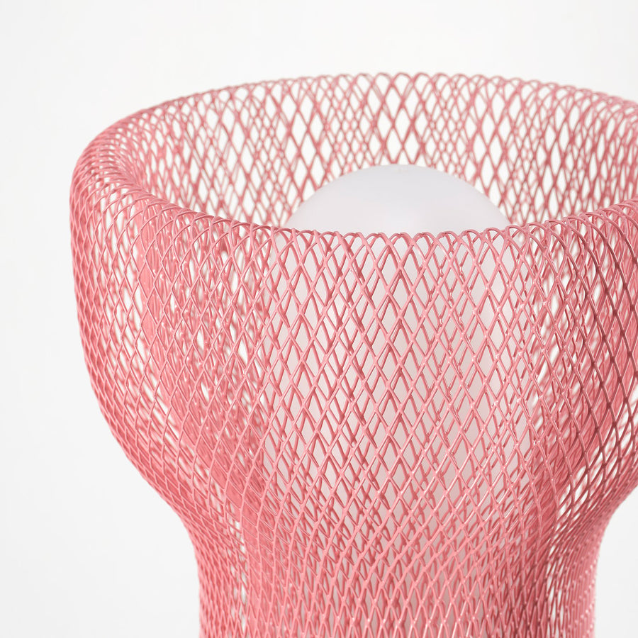 SOLVINDEN LED decoration lighting, battery-operated mesh/outdoor pink