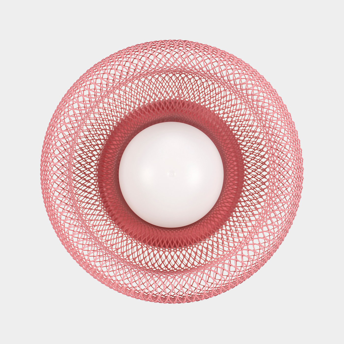 SOLVINDEN LED decoration lighting, battery-operated mesh/outdoor pink