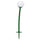 SOLVINDEN LED solar-powered ground stick, outdoor dark green, 10 cm