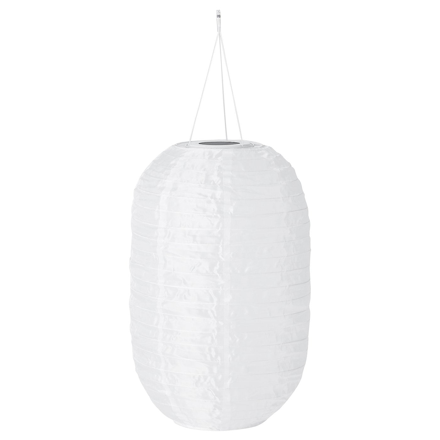 SOLVINDEN pendant lamp, solar-powered white, 43 cm