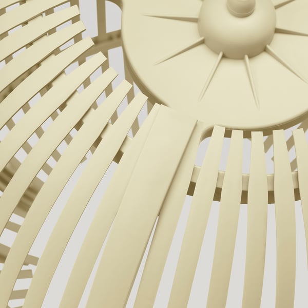 SOLVINDEN - LED pendant lamp, outdoor/oval,37 cm