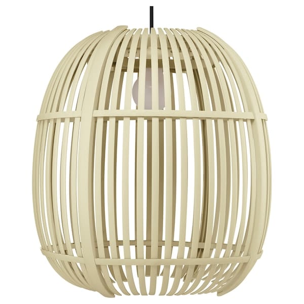SOLVINDEN - LED pendant lamp, outdoor/oval,37 cm