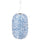 SOLVINDEN pendant lamp, spotted solar-powered/blue, 26 cm