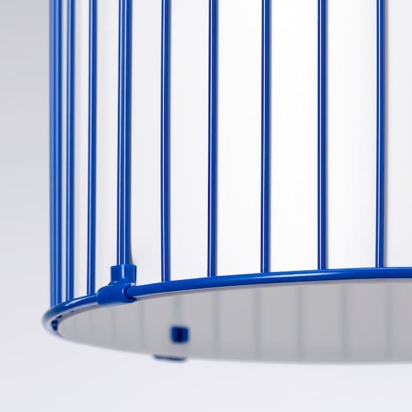 Ikea SOLVINDEN - Lampada a sospensione, blu,48 cm