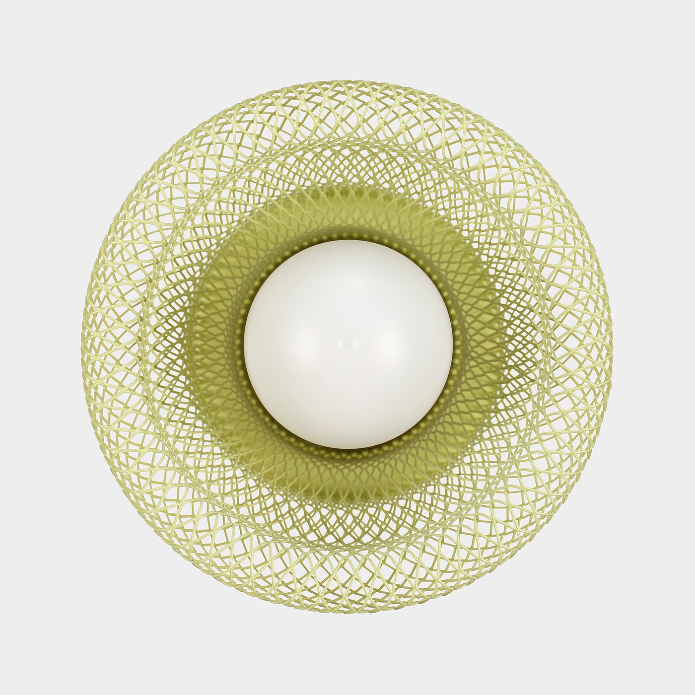 SOLVINDEN LED decorative table lamp, mesh battery-operated/outdoor light green, 14 cm
