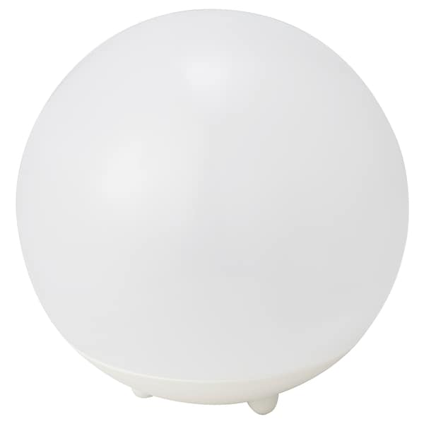 Ikea SOLVINDEN - Lampada da terra LED energia solare, da esterno/globo bianco