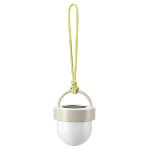 SOLVINDEN LED solar-powered pendant lamp, solar-powered outdoor/beige, 10 cm