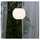 SOLVINDEN - SOLVINDEN LED solar-powered pendant lamp, outdoor/globe white, 22 cm