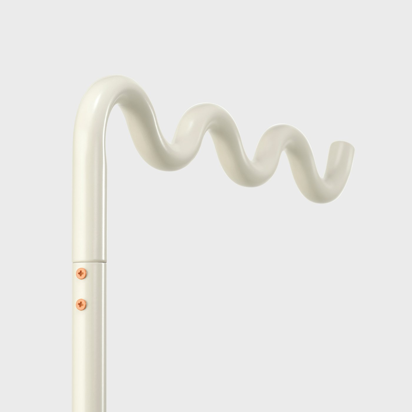 SOLVINDEN lamp stand, orange/beige
