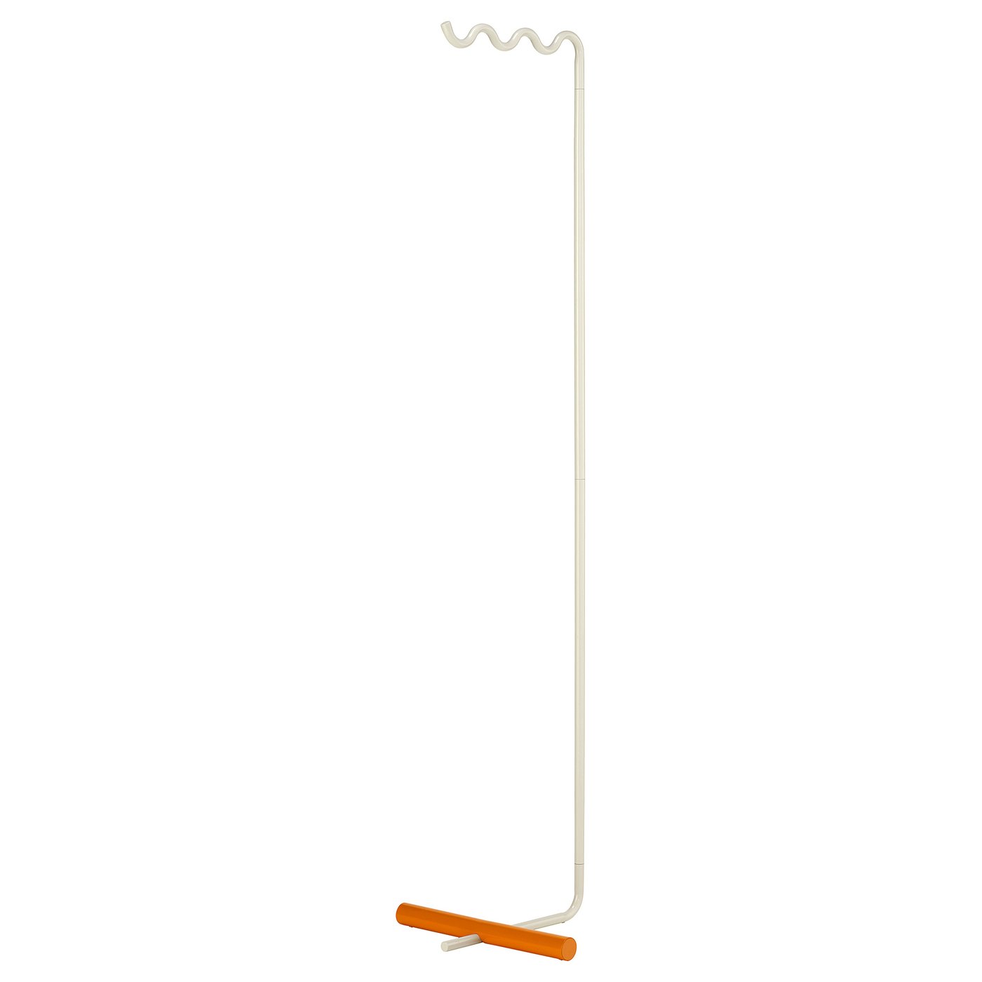 SOLVINDEN lamp stand, orange/beige