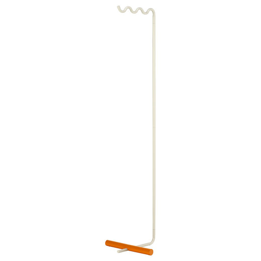 SOLVINDEN lamp stand, orange/beige