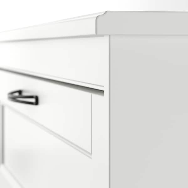 SONGESAND - Chest of 4 drawers, white, 82x104 cm