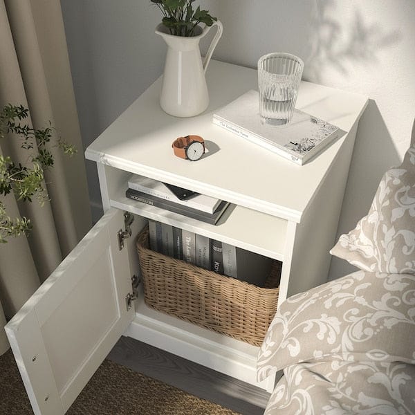 Ikea SONGESAND - Bedside table, white, 42x40 cm