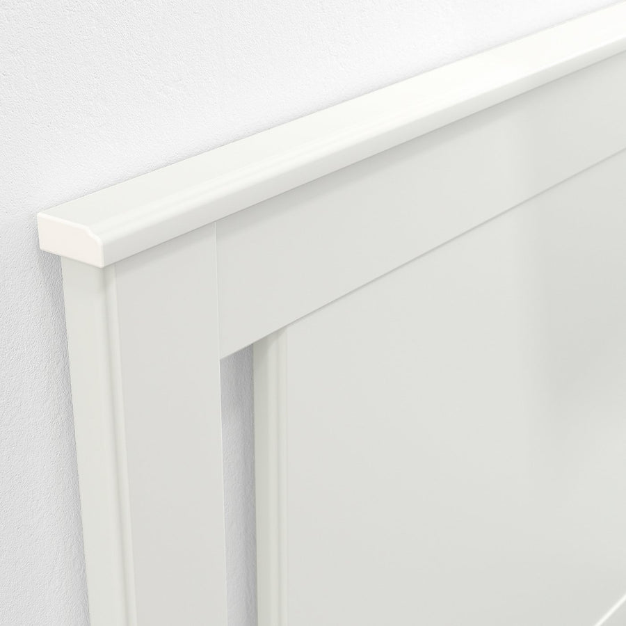 SONGESAND bed frame with 2 storage boxes, white, 140x200 cm
