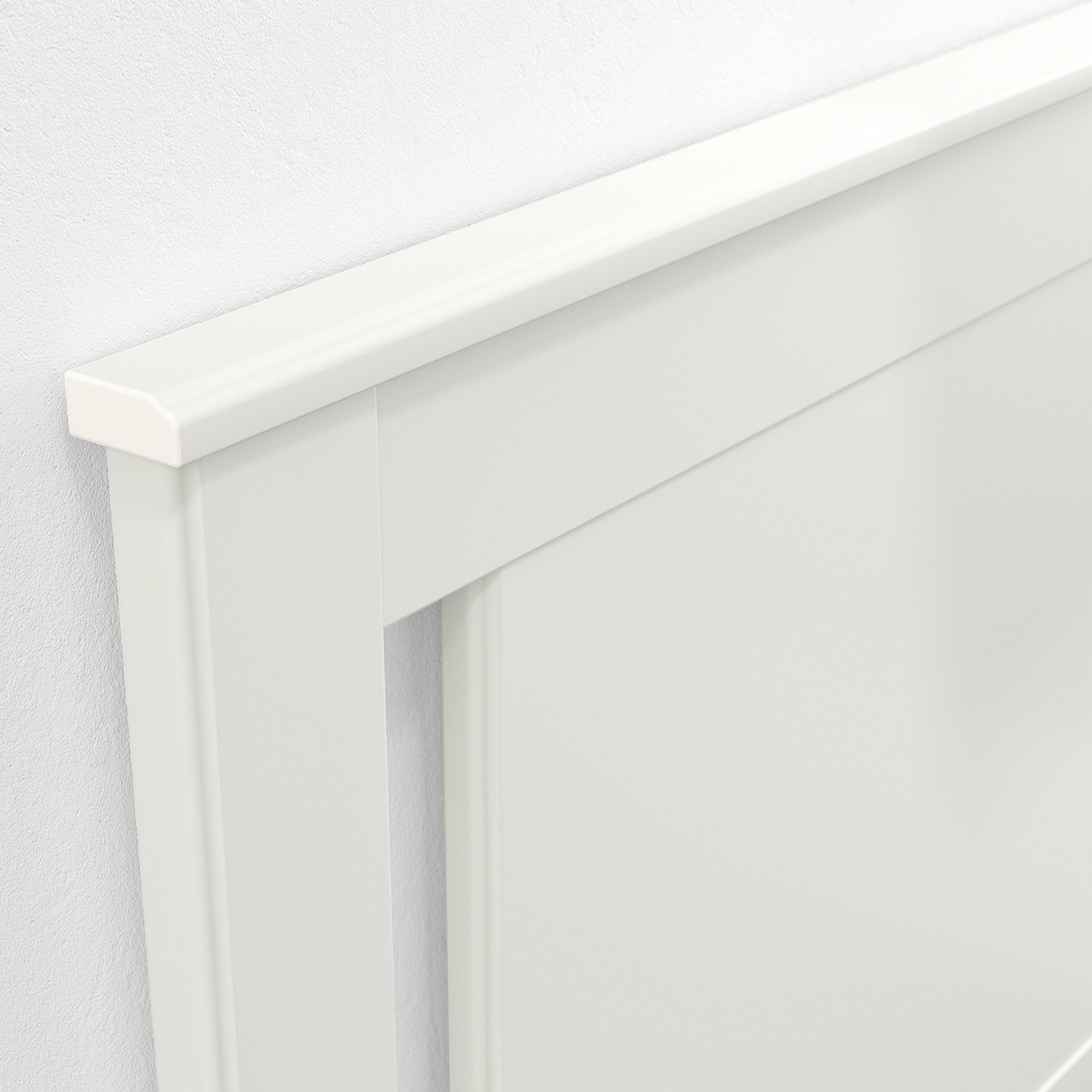 SONGESAND bed frame with 2 storage boxes, white, 90x200 cm