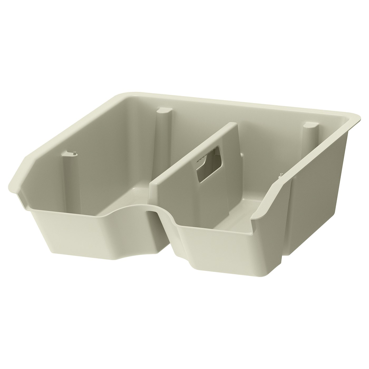 SORTERA insert with compartments, beige, 38x45x14 cm
