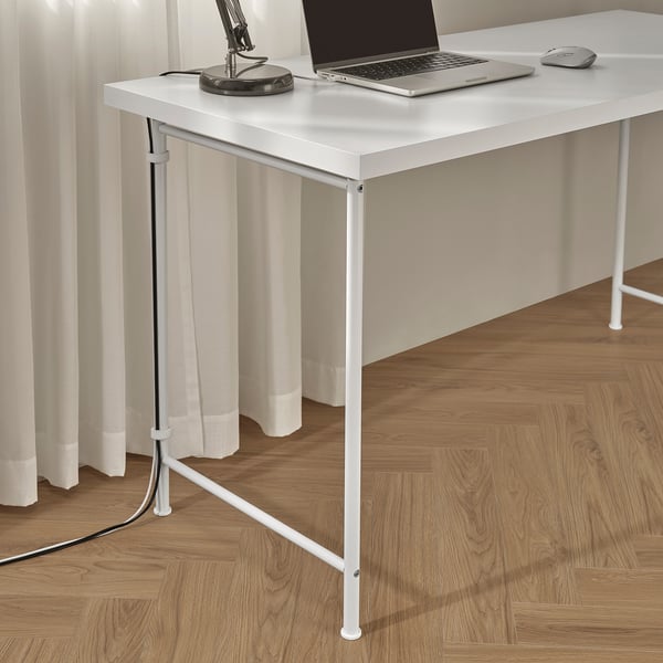 SPÄND leg, white, 70 cm