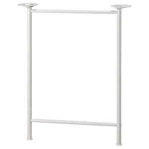 Ikea SPÄND - Leg, white, 70 cm