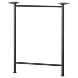 SPÄND leg, black, 70 cm