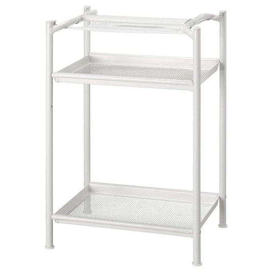 Ikea SPÄND - Table leg with storage, white