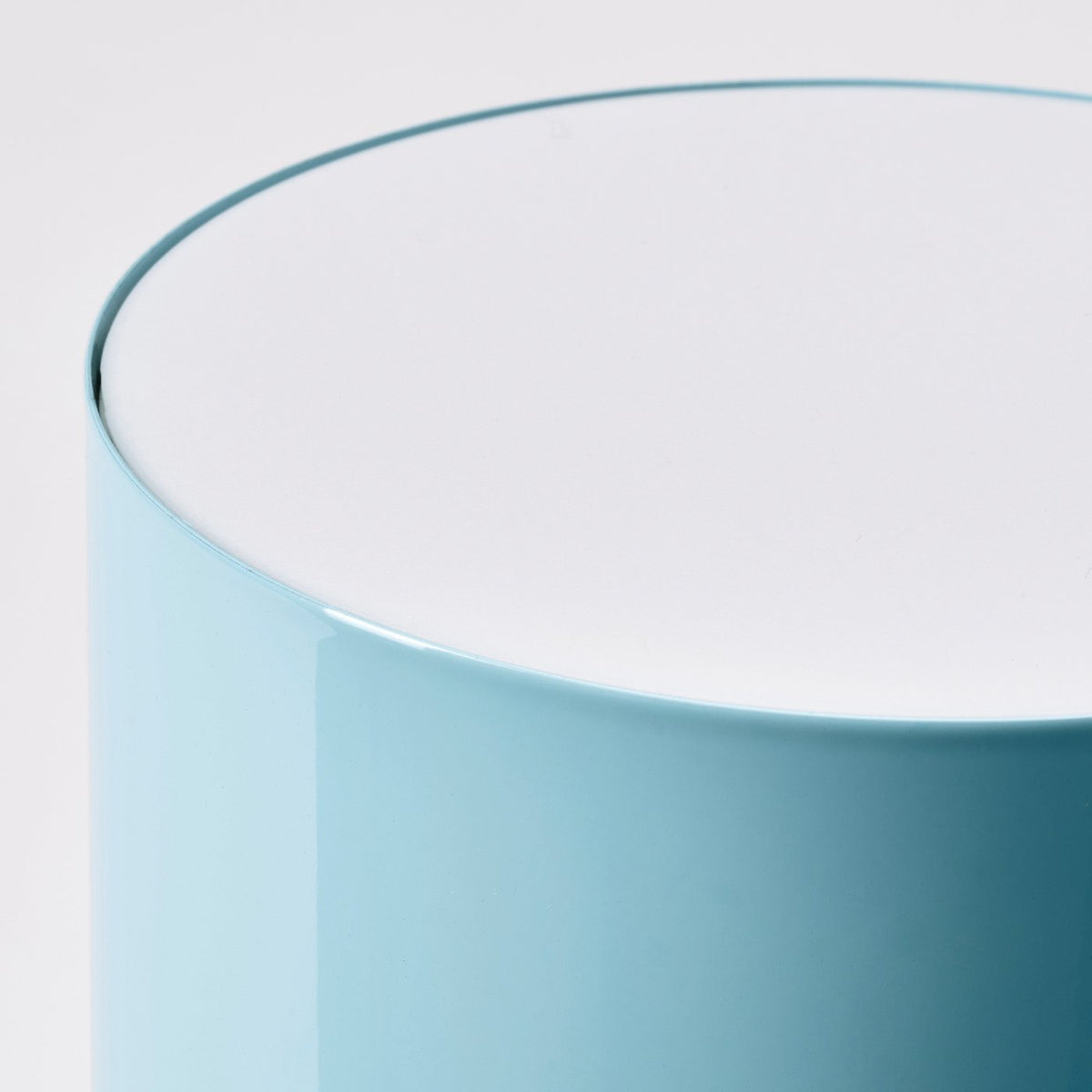 SPETSBOJ table lamp, dimmable/light blue, 22 cm