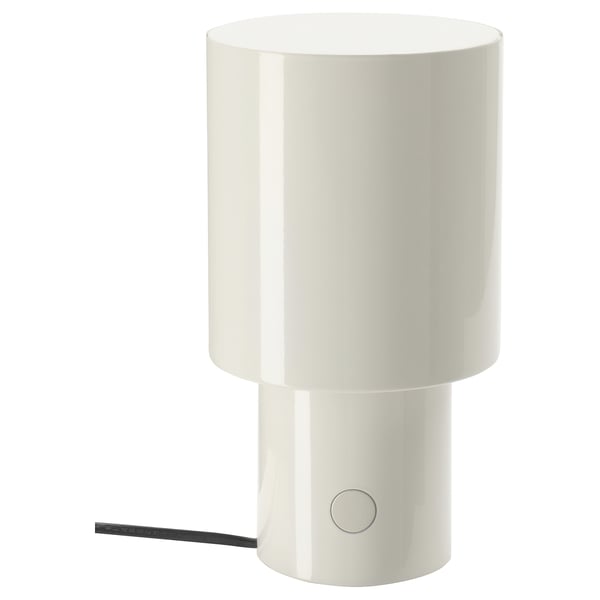 SPETSBOJ table lamp, dimmable/white, 22 cm