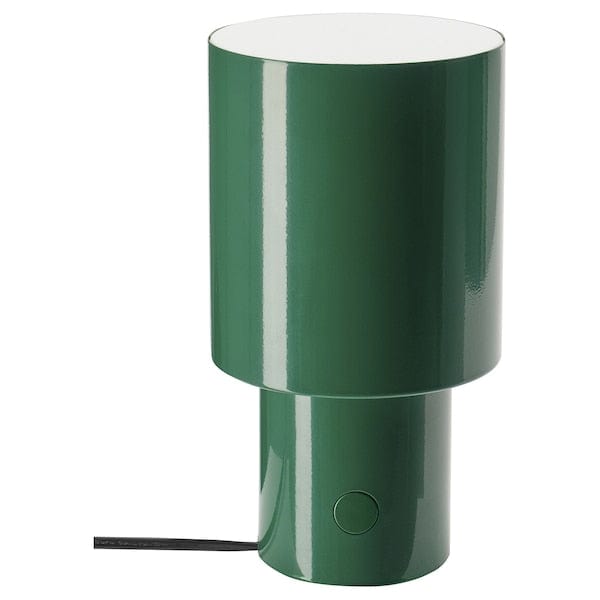 Ikea SPETSBOJ - Table lamp, adjustable light intensity/green,22 cm