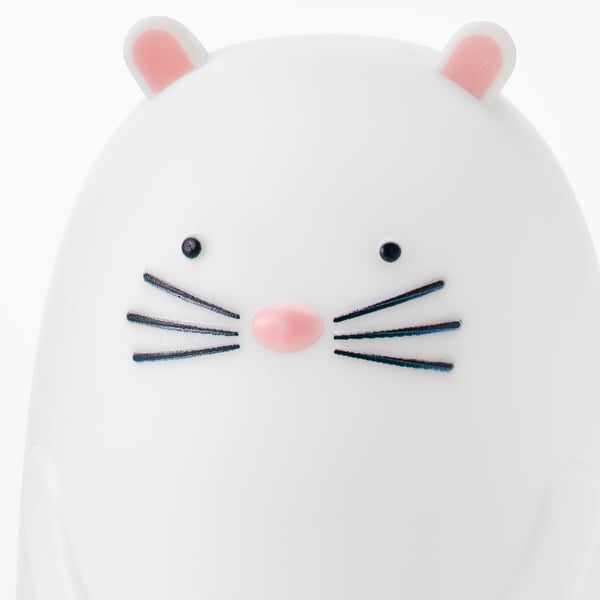 SPIKEN LED night light, otter-shaped multicolour, 13 cm