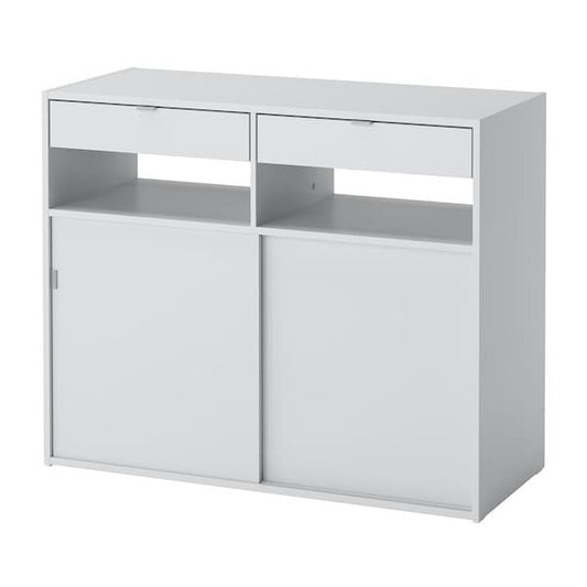 Ikea SPIKSMED - Sideboard, light grey, 97x40x79 cm