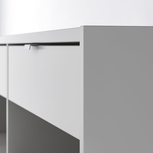 SPIKSMED storage combination, light grey, 195x40x79 cm