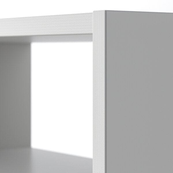 Ikea SPIKSMED - TV storage combination, light grey, 215x32x96 cm
