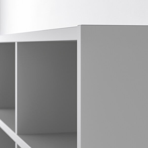 SPIKSMED - TV storage combination, light grey, 234x32x96 cm