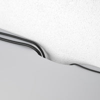 SPIKSMED - Media shelf, light grey, 117x32 cm