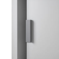 SPIKSMED - Media shelf, light grey, 117x32 cm