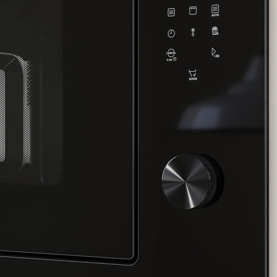 SPJUTBO built-in microwave, Grill function IKEA 500/black, 59.5x39.7x40.8 cm