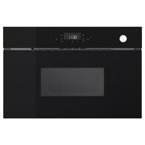 SPJUTBO built-in microwave, IKEA 300 black, 135x59.5 cm