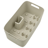 SPJUTLILJA dish drainer, light grey-beige, 39x22 cm