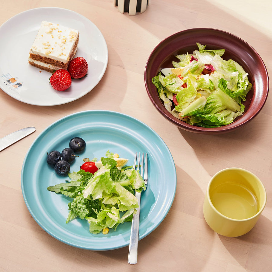 SPJUTLILJA 3-piece serving set, mixed colours