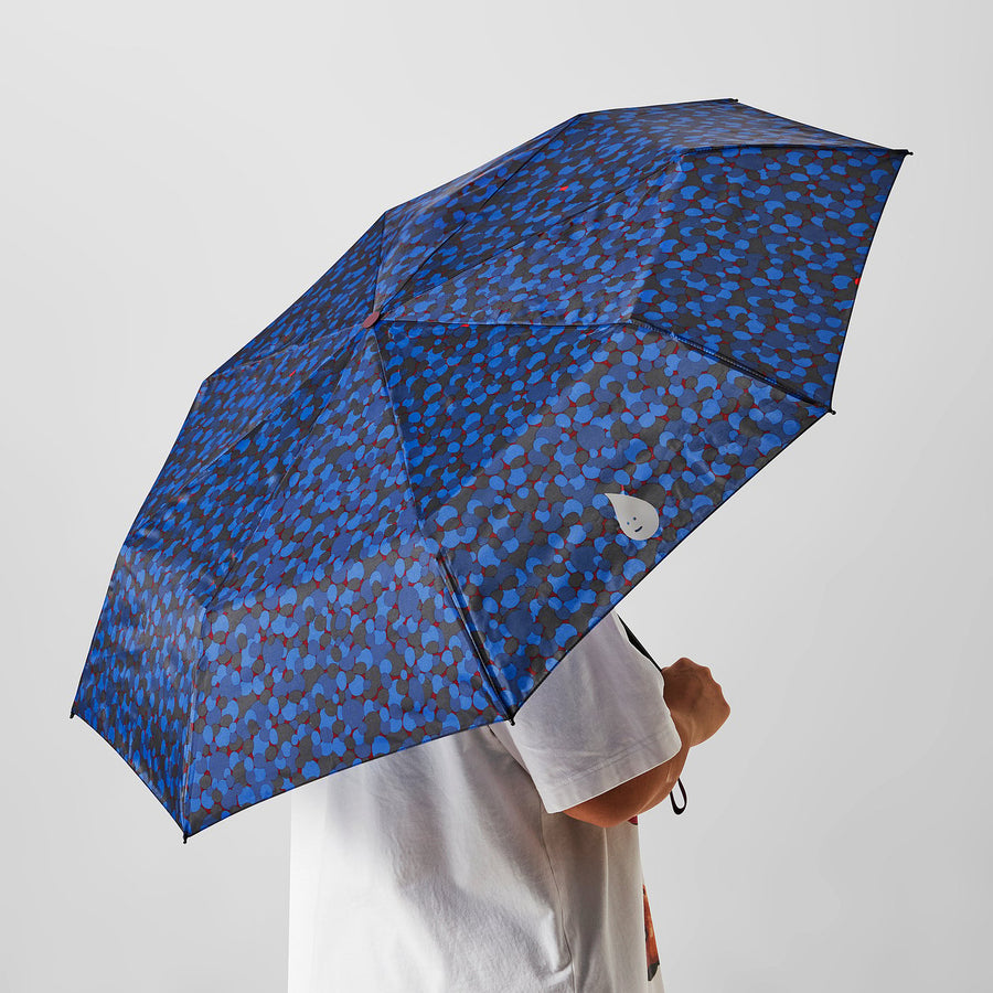 SPJUTSÖ umbrella, foldable multicolour/patterned, 95 cm