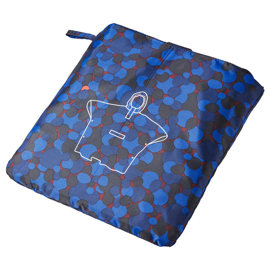 SPJUTSÖ rain poncho, patterned/multicolour, 105x155 cm