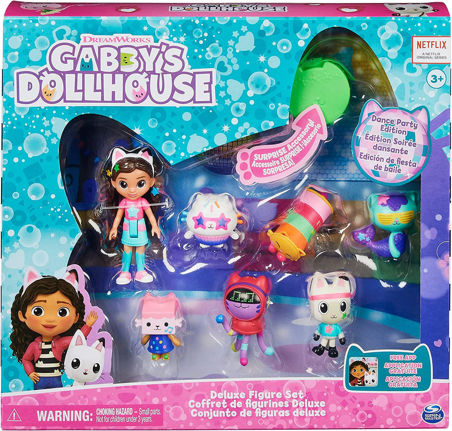 GABBY&#39S DOLLHOUSE New Deluxe Set with dance version characters