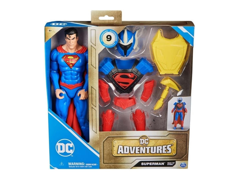 DC UNIVERSE Superman Adventures figure with accessories in 30 cm scale