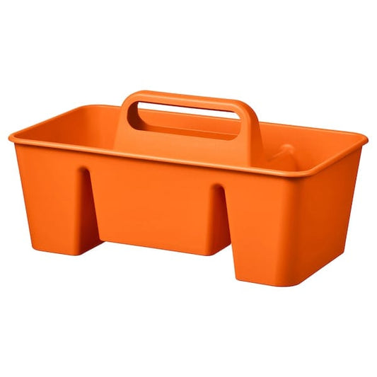 Ikea STACKSTOD - Storage rack, bright orange,32x18x16 cm