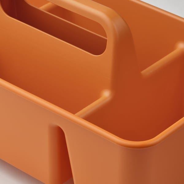 Ikea STACKSTOD - Storage rack, bright orange,32x18x16 cm