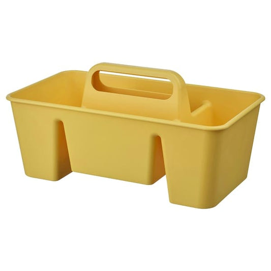 Ikea STACKSTOD - Desk organiser, yellow, 32x18x16 cm