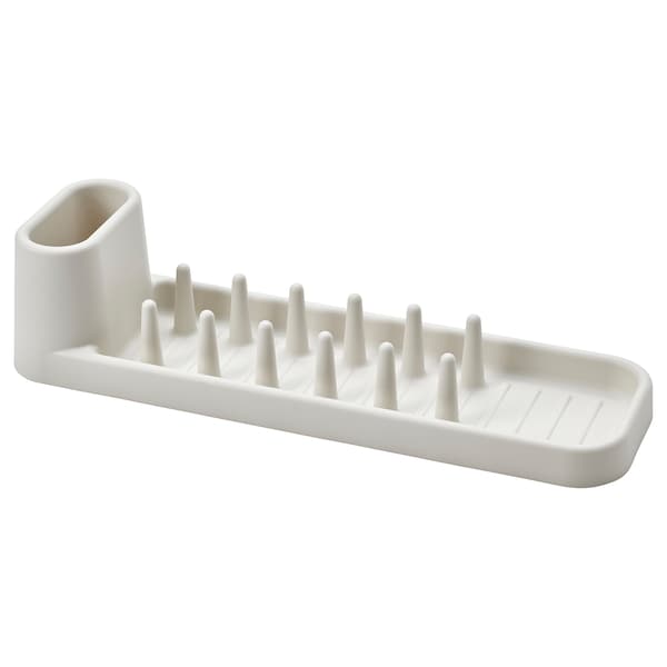 STÄMLING - Dish drainer, off-white, 48 cm