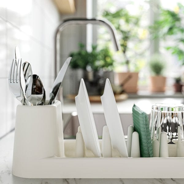 Ikea STÄMLING - Dish drainer, off-white, 48 cm