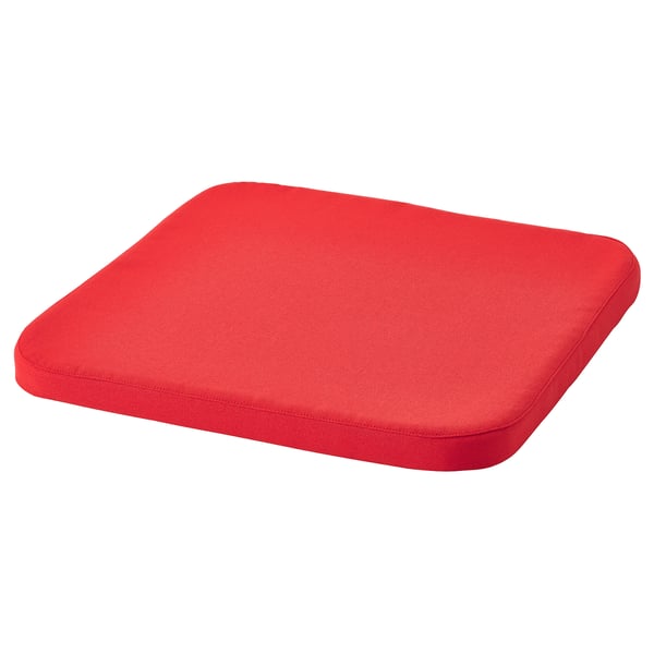 STAGGSTARR Chair cushion, red, 36x36x2.5 cm ,