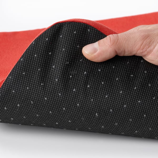 STAGGSTARR Chair cushion, red, 36x36x2.5 cm ,